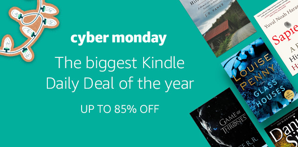 Cyber Monday: Kindle books up to 85% off