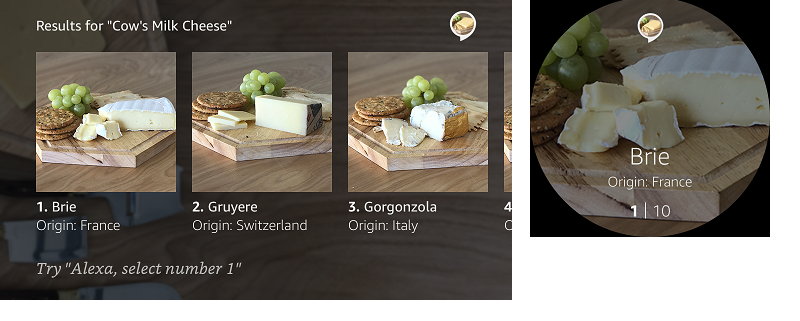 List Template 2 (horizontal list)