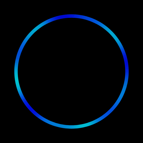 Alexa Attention State: Multicolor LEDs - Radial: Thinking