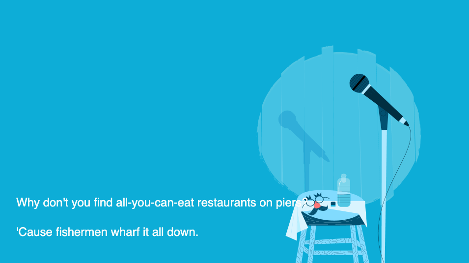 full-screen visual card