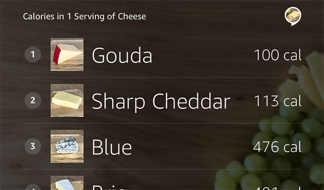 Listenvorlage 1 mit Vorschaubildern und erstem und drittem Textfeld