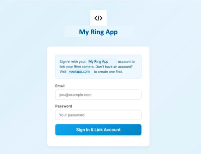 Step 9: User creates account or logs in