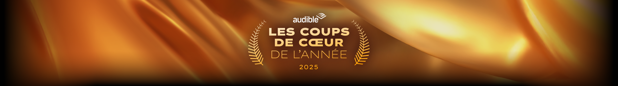 Audible Les Coups de Cœur de L'année 2025