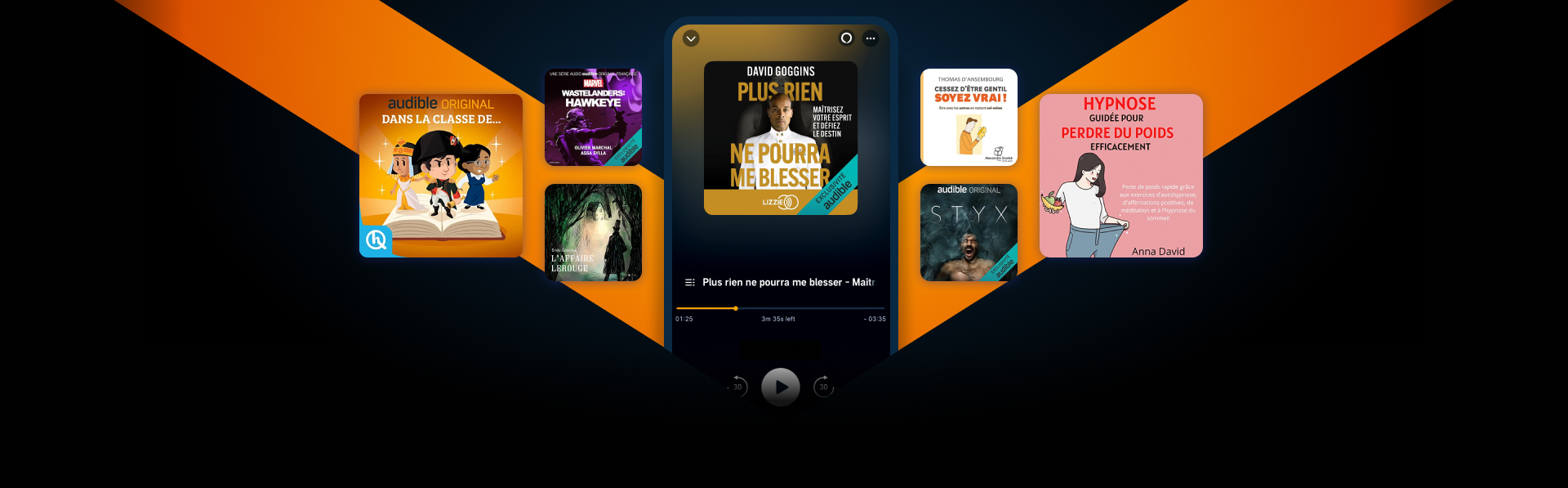 Découvrez des milliers de superbes livres audio sur Audible