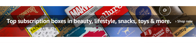 Shop the top subscription boxes in beauty, snacks, lifestyle, toys & more.