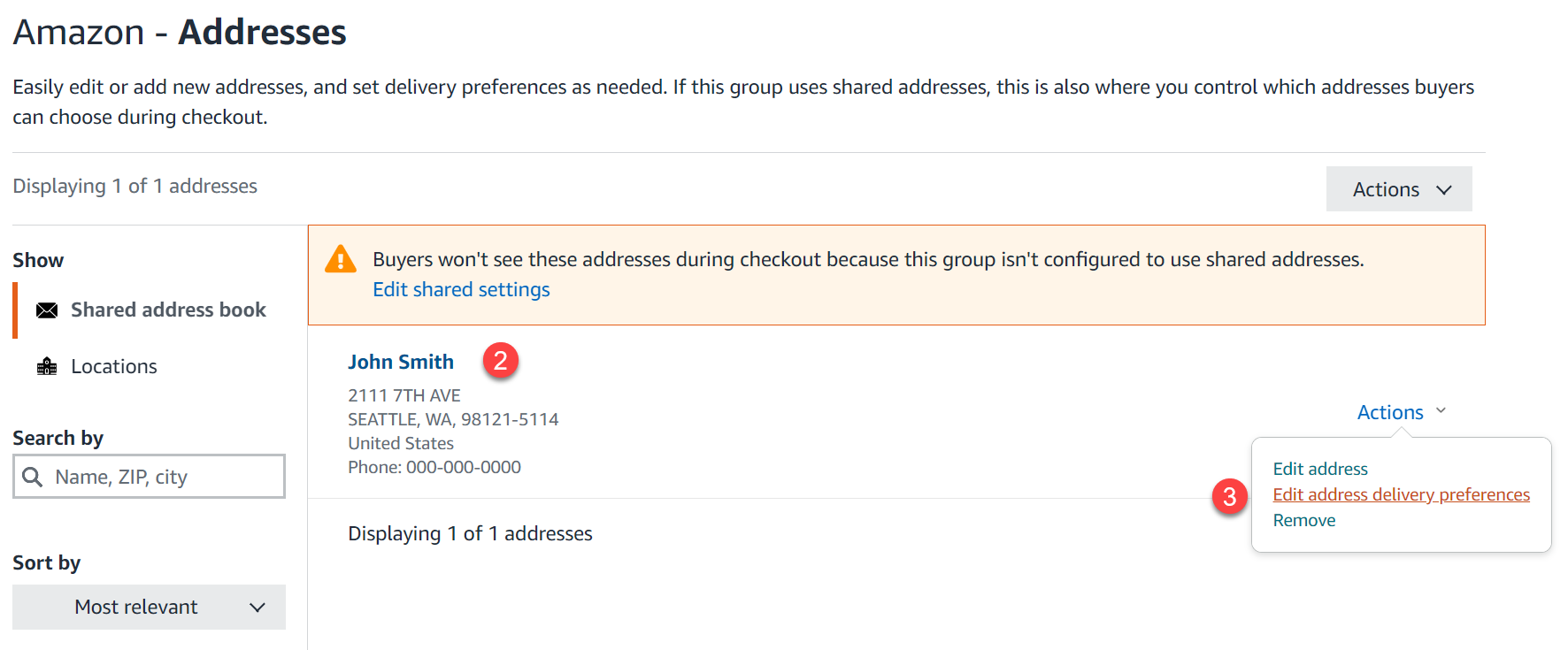 Amazon Delivery Preferences Setting for Business Accounts Amazon Customer Service
