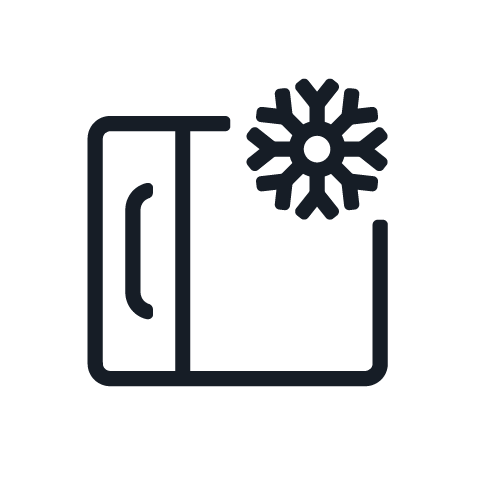 Work in reach-in refrigeration and freezer spaces (safety gear provided)