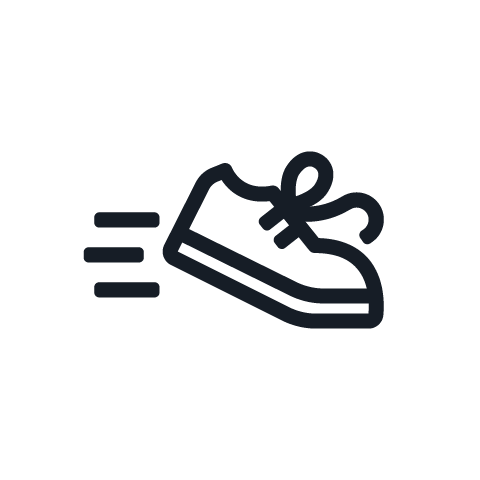Walking person icon