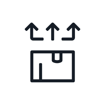Sort packages icon