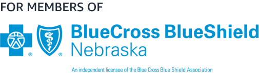For members of Blue Cross Blue Shield of Nebraska