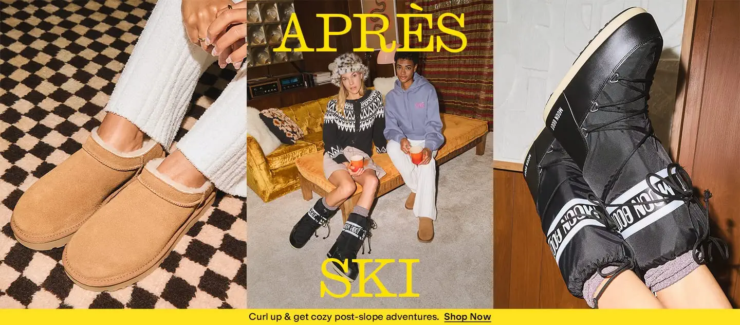 APRES SKI
Curl up & get cozy post-slope adventures.
Shop Now