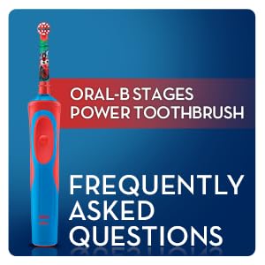 Oral-B Stages Vitality Cars Electric Rechargeable Toothbrush powered by Braun for kids