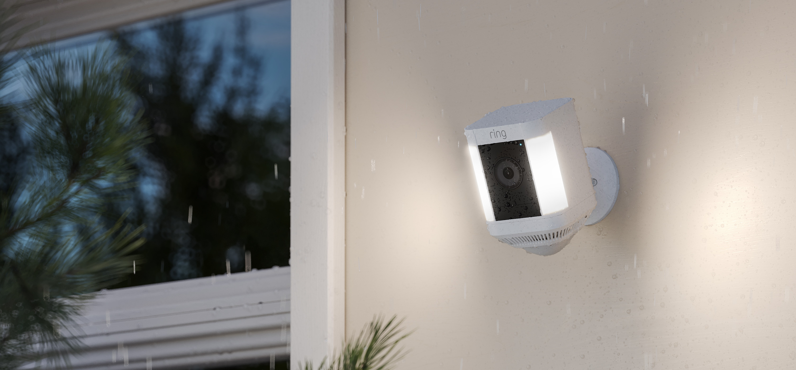Outdoor Security Camera with 3D Motion Detection and Bird's Eye View