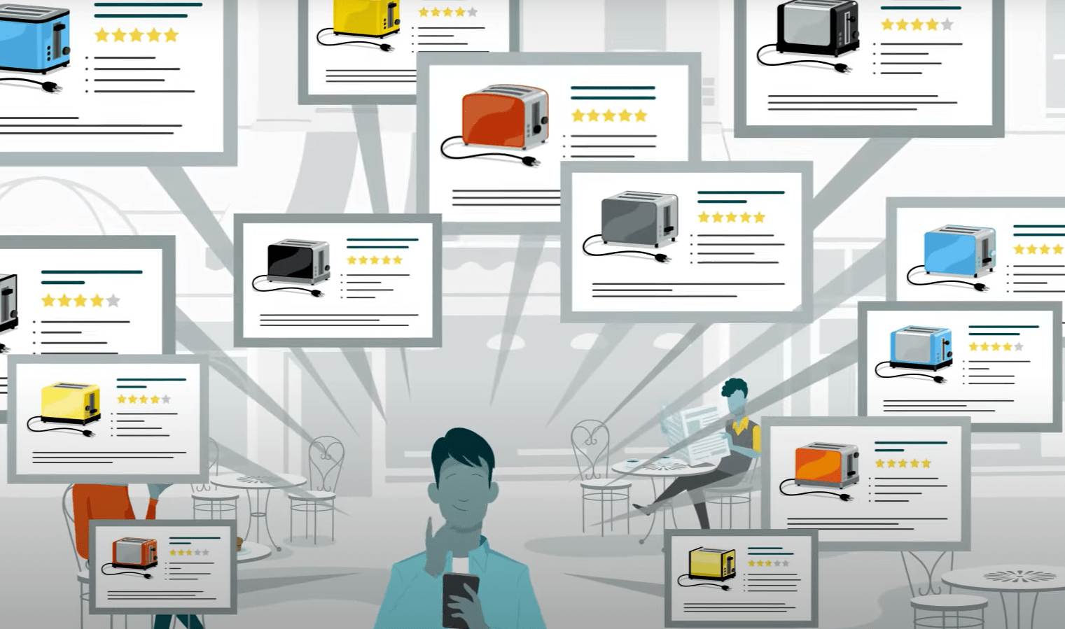 Flywheel attracting customers