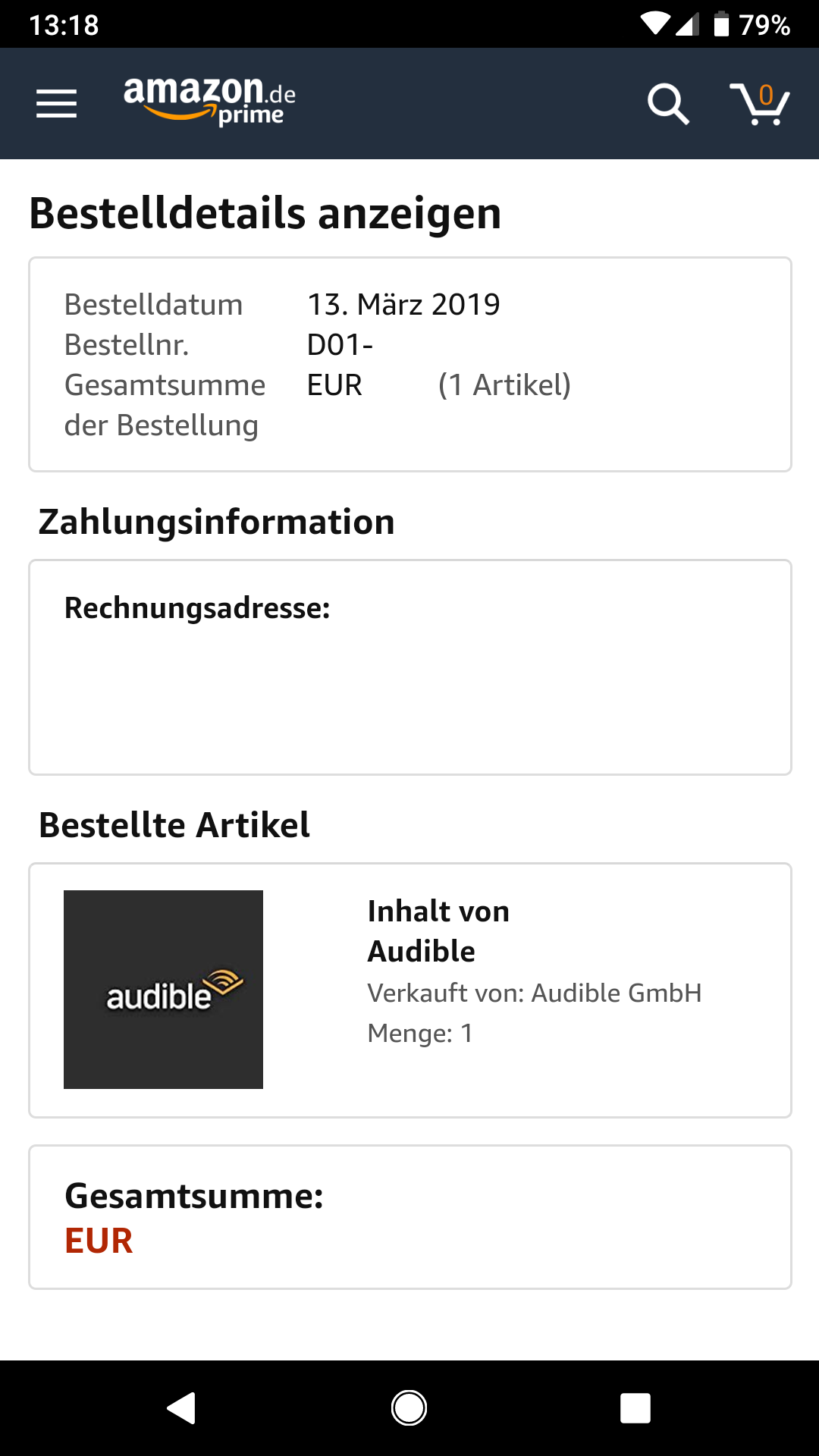 Wo finde ich eine Übersicht über meine Bestellungen?