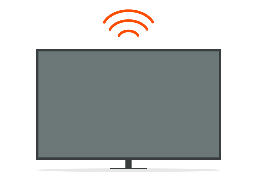 3. Connectez-vous à Internet et profitez de votre divertissement.