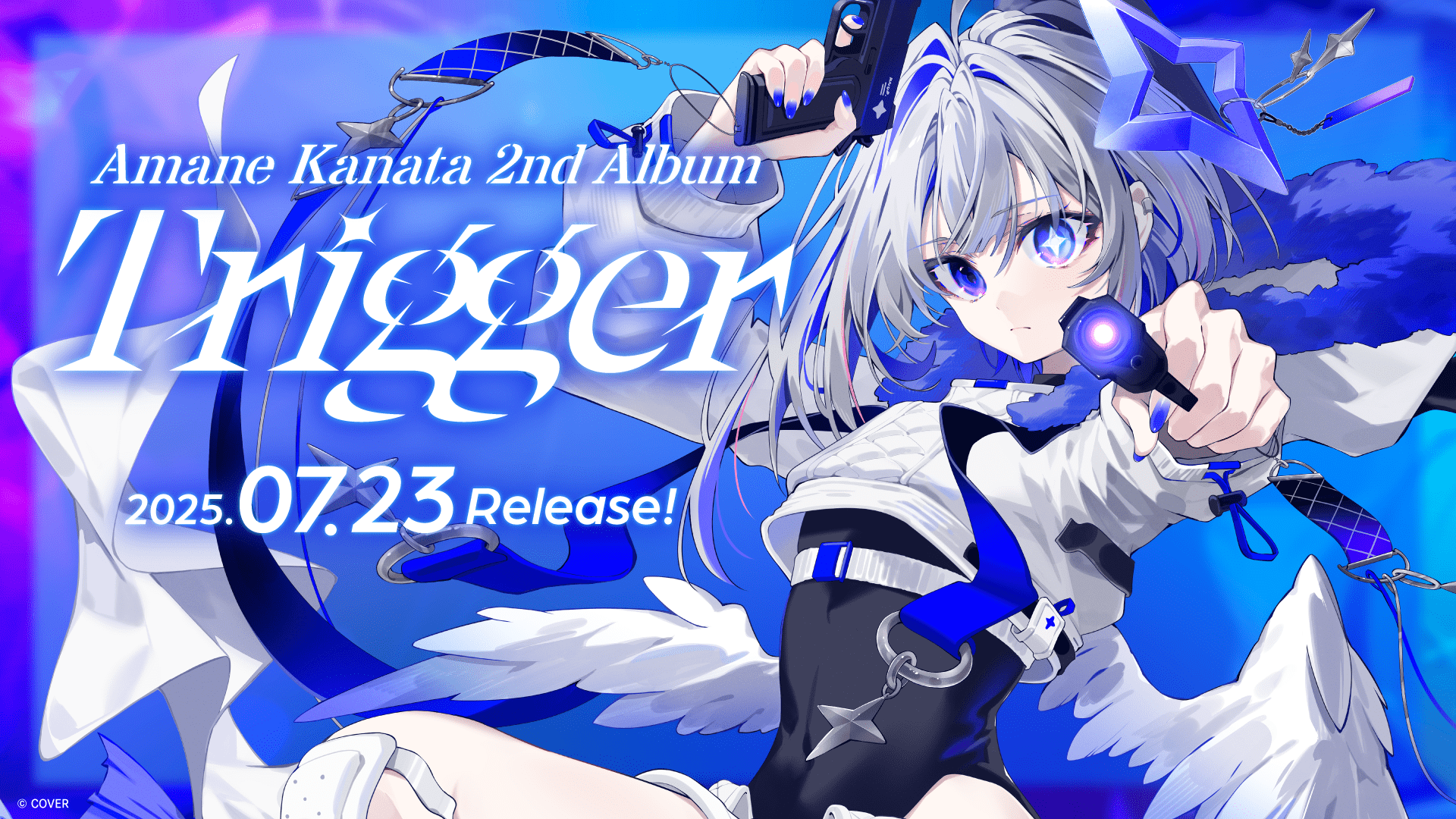 新品未開封　天音かなた 2nd アルバム『Trigger』完全生産限定版　ホロカ 天音かなた 2nd Album『Trigger』完全生産限定盤 PRカードホロカ