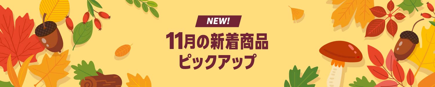 【NEW】Amazon 11月の新商品特集 