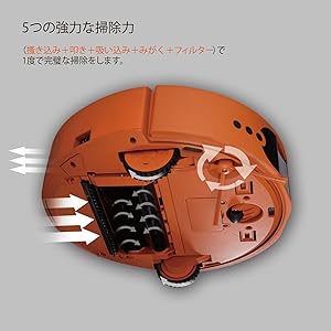 Amazon | Xrobot ロボット型クリーナー INXNI(インクスニィ