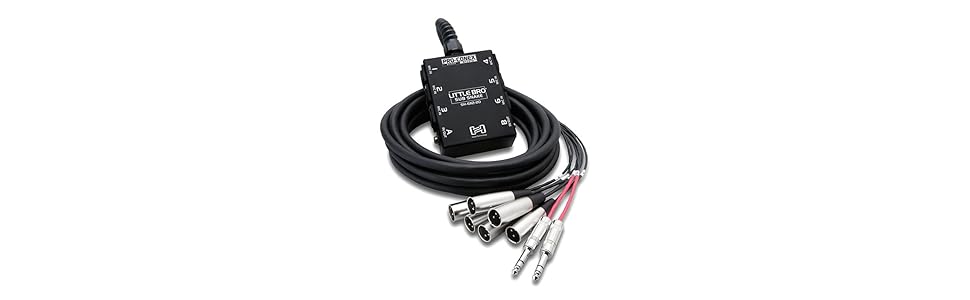 Amazon.co.jp: Hosa SH-6X2-20 6m 一体型ライブ用マルチケーブル