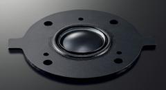 Newly developed 1.2 inch (3 cm) black anodised aluminum tweeter