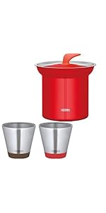 Amazon.co.jp: サーモス 真空断熱テーブルスープジャー 1L モカ