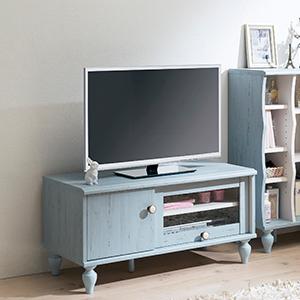 白井産業 フレンチシャビーTVボード フレンチシャビー｜ラック テレビ台 キャビネットなど｜家具