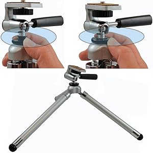 Amazon | KING ミニ三脚 レインボー8段三脚 シルバー 812483