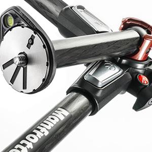 Manfrotto マンフロット 055XproB アルミ三脚 その1 マンフロット 055プロアルミニウム三脚3段+RC2付き3ウェイ雲台
