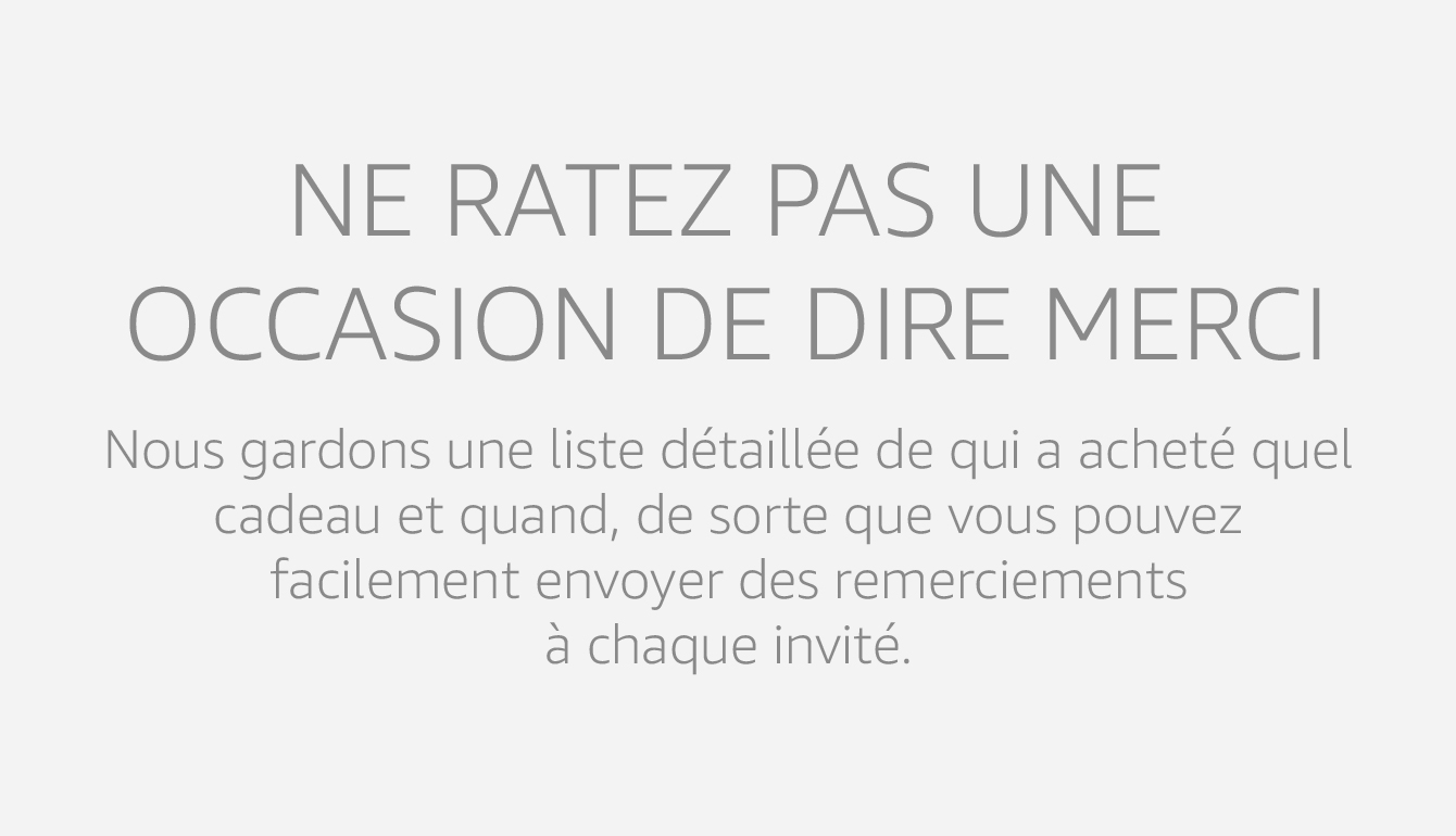 ne ratez pas une occasion de dire merci