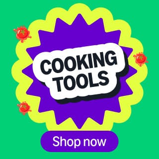 Cooking tools. Shop now.