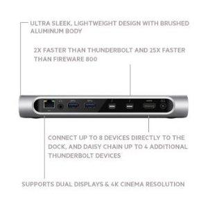 ベルキンTHUNDERBOLT2 EXPRESS DOCK HD F4U085 Belkin Thunderbolt 2 Express HD Dock with 1-Meter