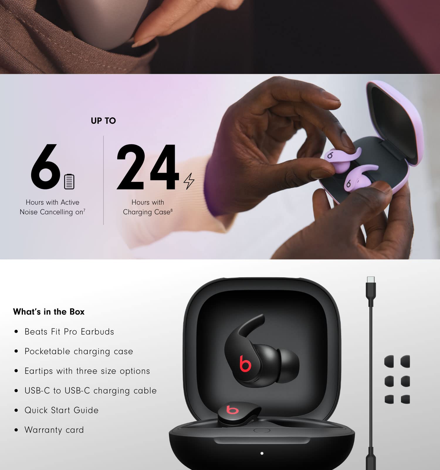 Beats Fit Pro – True Wireless Noise Cancelling Earbuds – Active Noise ...