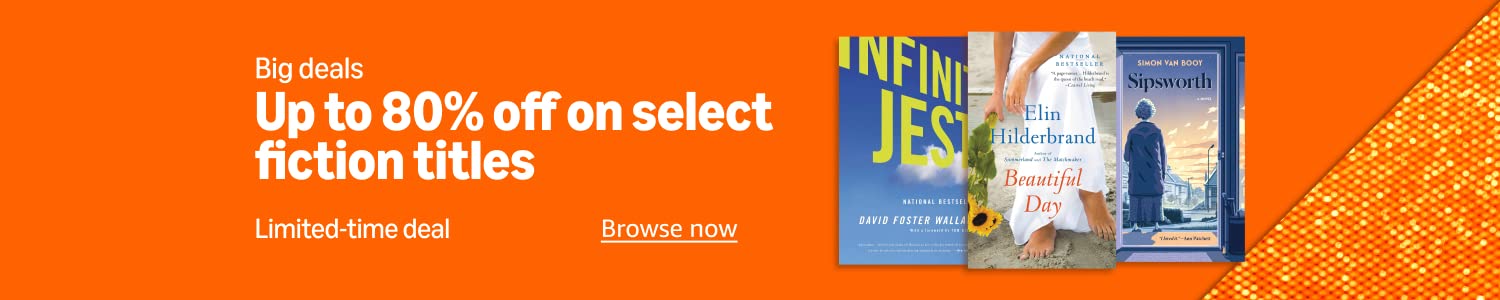Big deals: Up to 80% off on select fiction titles