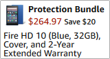 Protection Bundle 32 GB Blue Protection Bundle 32 GB, Blue