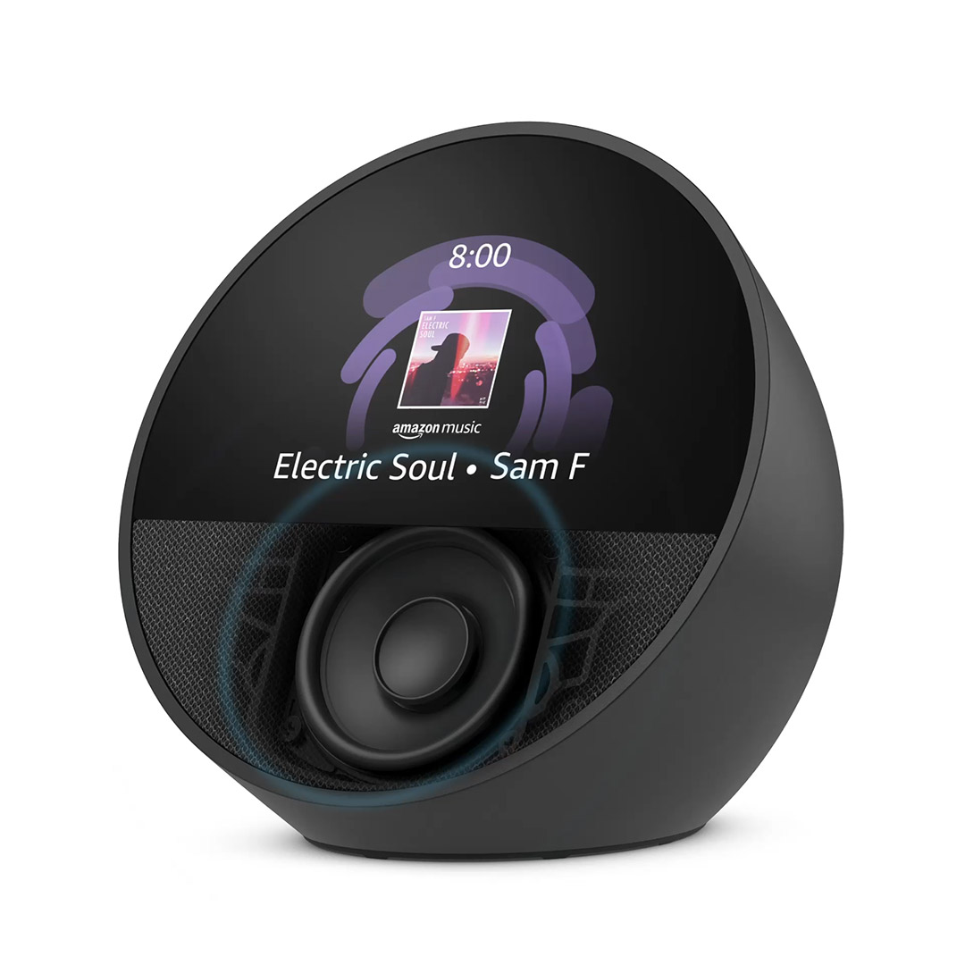 Amazon echo spot ブラック　2024年モデル Amazon（アマゾン） Echo Spot（2024年発売） - スマート