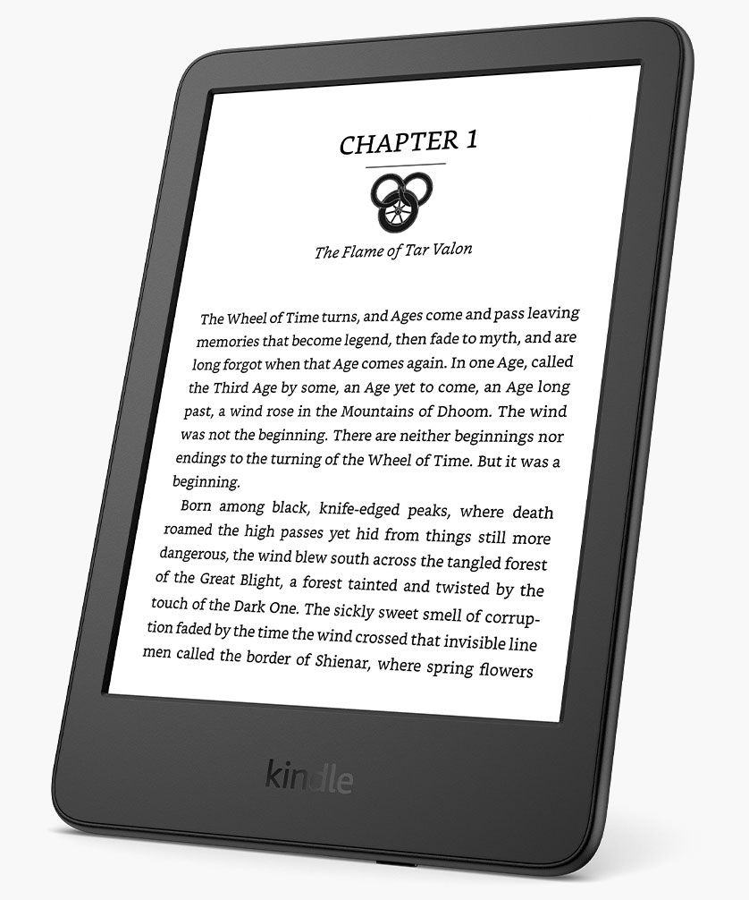 Amazon Kindle The lightest and most compact Kindle, with extended
