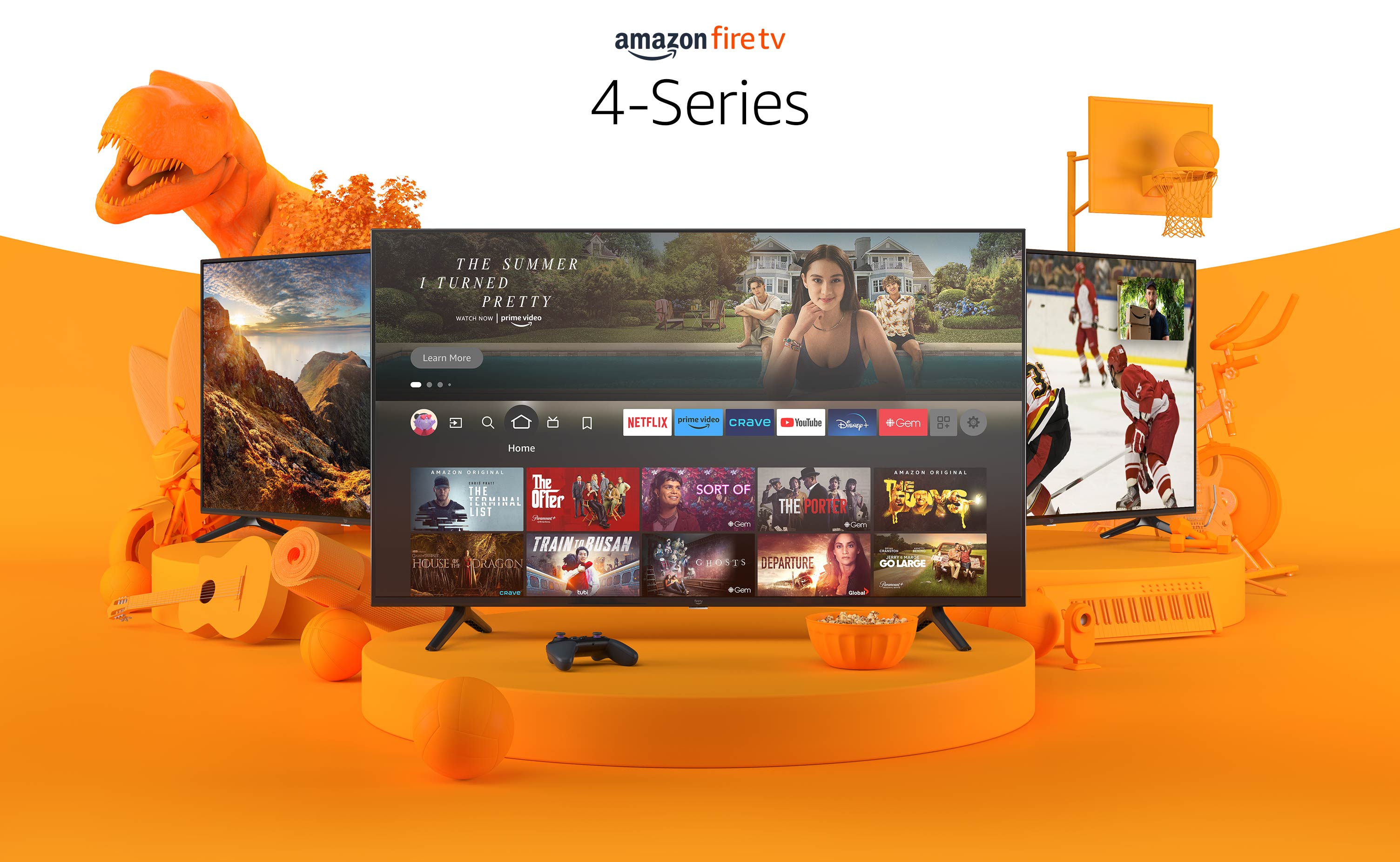 Amazon Fire TV 50″ 4Series 4K UHD smart TV Stay Foccused Shopping