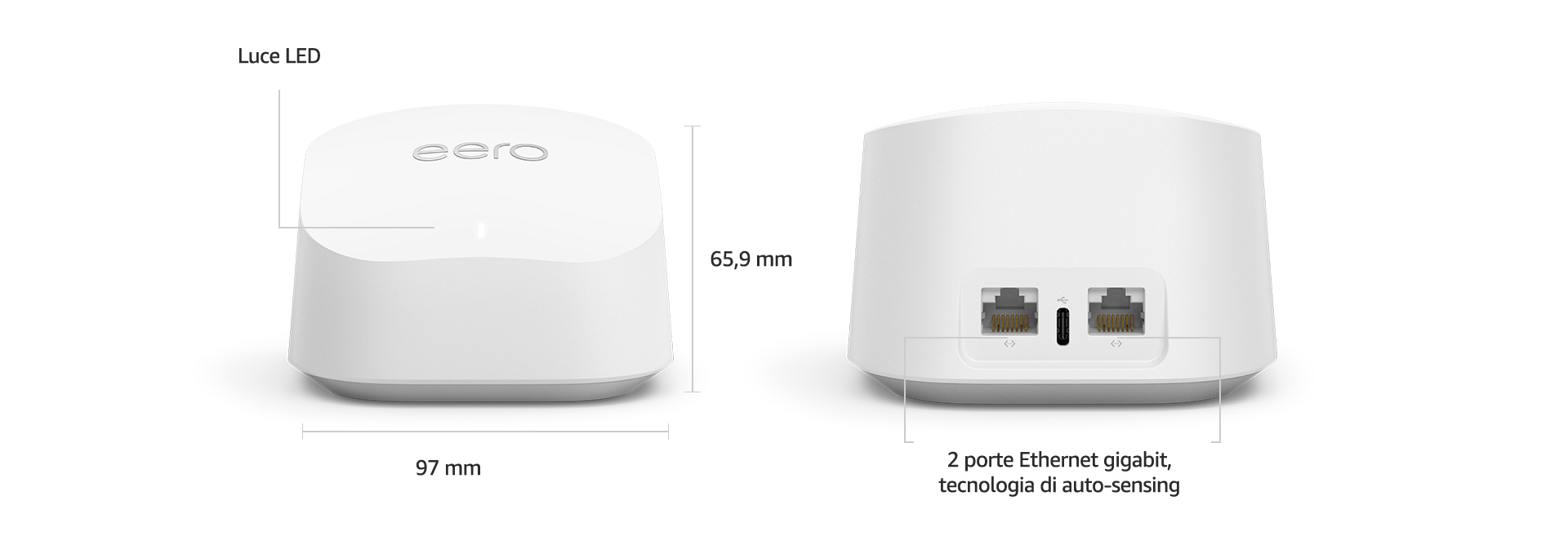 Amazon eero 6+ Router WiFi 6