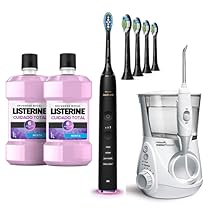 Enjuagues bucales Listerine y cepillos