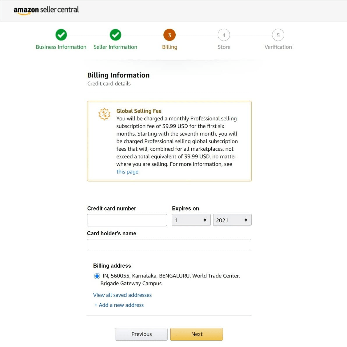 How to register to export through Amazon Global Selling