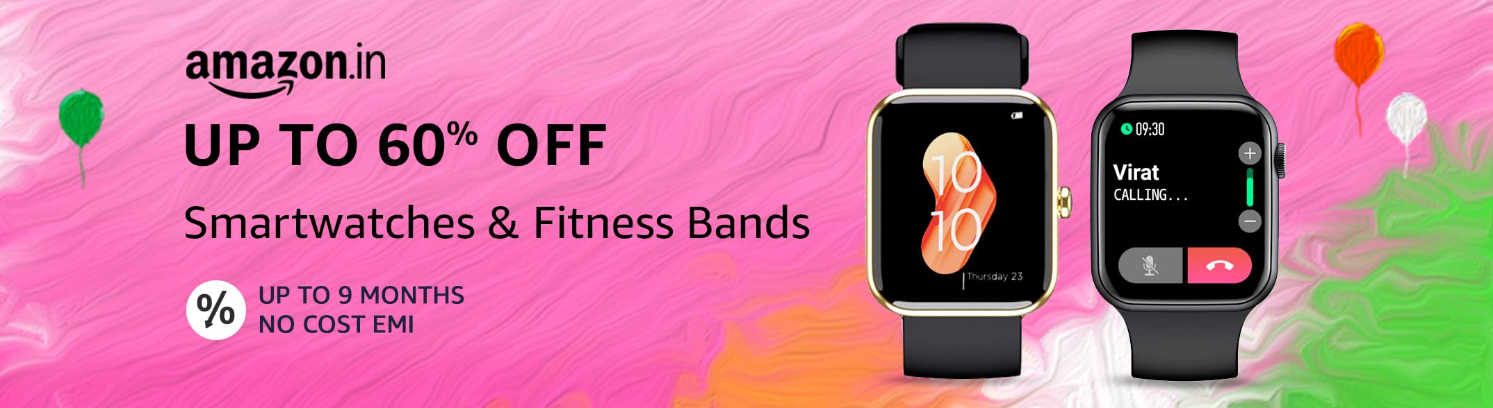 Republic Day Sale on SmartWatches on Amazon