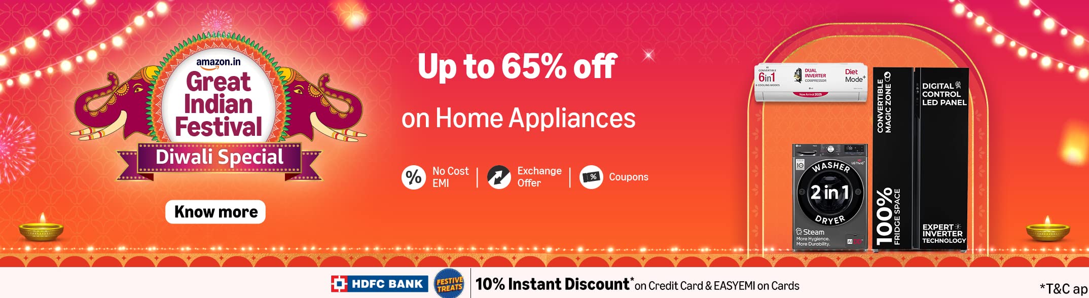 Diwali Offer on Home Appliances
