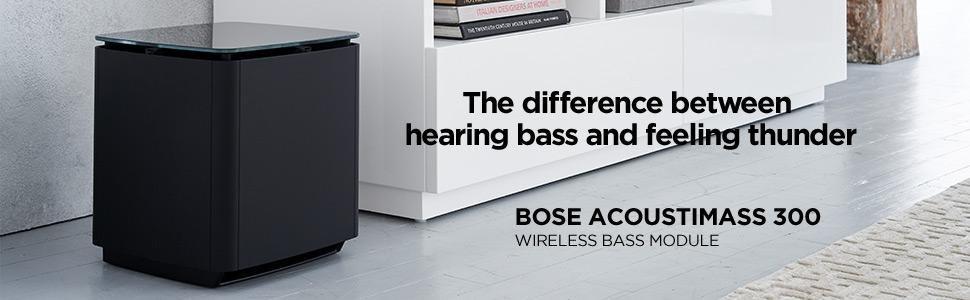 Bose Acoustimass 300 Wireless Bass Module (Black) : Amazon