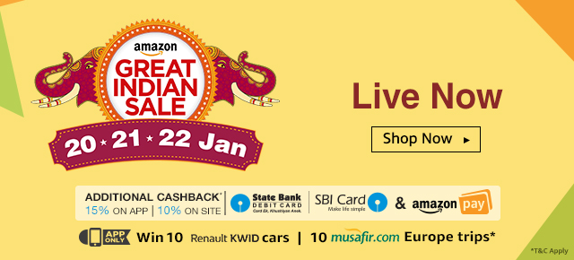 Great Indian Festival : Live Now