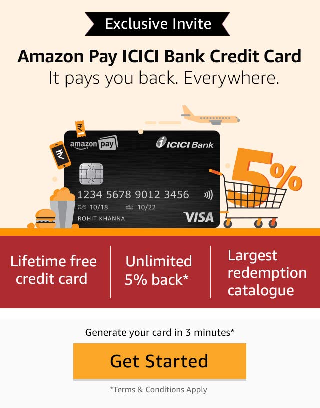 Amazon Pay ICICI Bank Credit Card