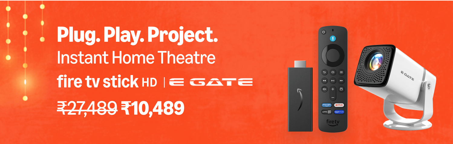 Fire TV Stick HD and Projector