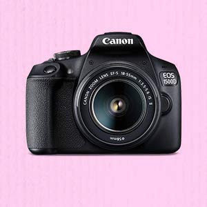 Canon 1500D DSLR camera