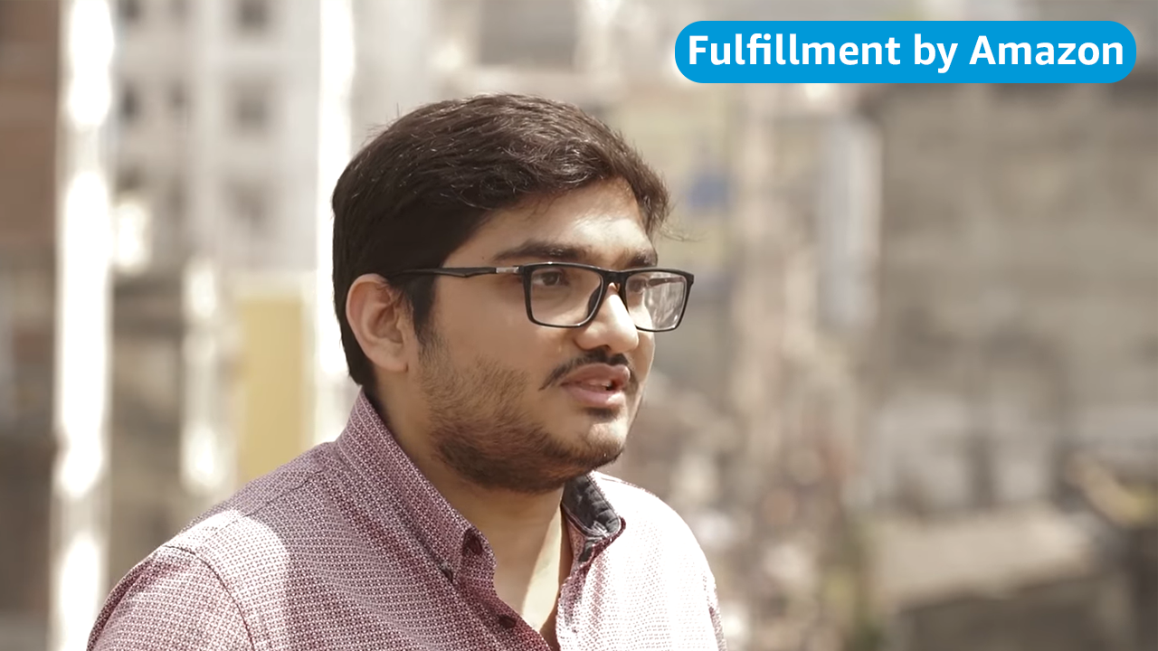 Chart showing Amazon Business sales from $1 billion in 2015 to a forecasted $1.2 trillion in 2021.