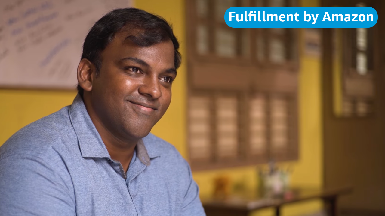 Chart showing Amazon Business sales from $1 billion in 2015 to a forecasted $1.2 trillion in 2021.